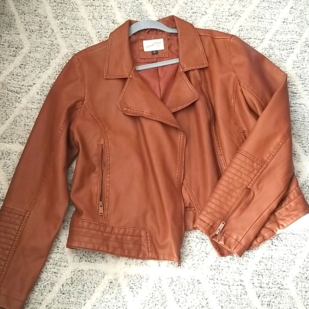 Vegan Leather Jacket